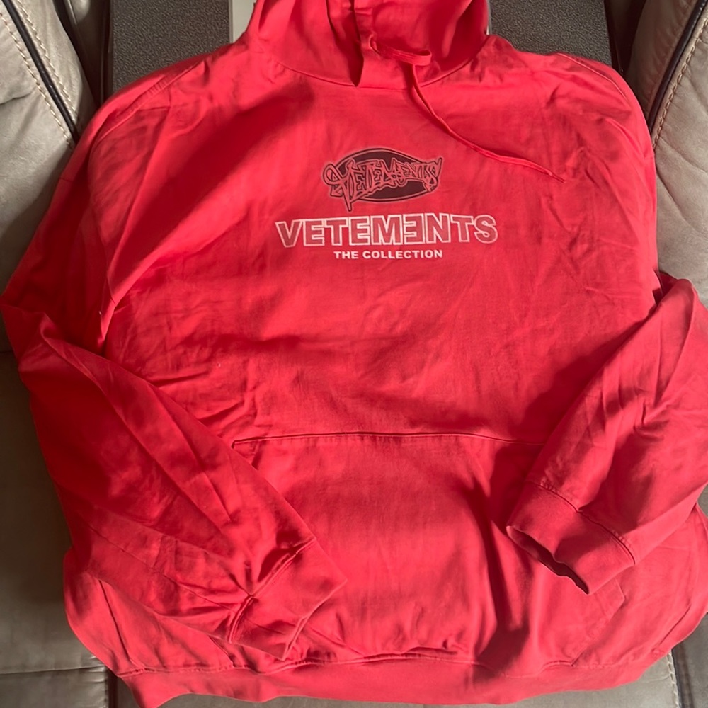Vetements hoodie size medium
